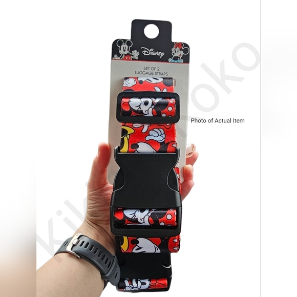 Disney Other Nwt Set Of 2 Disneys Mickey Minnie Mouse Luggage